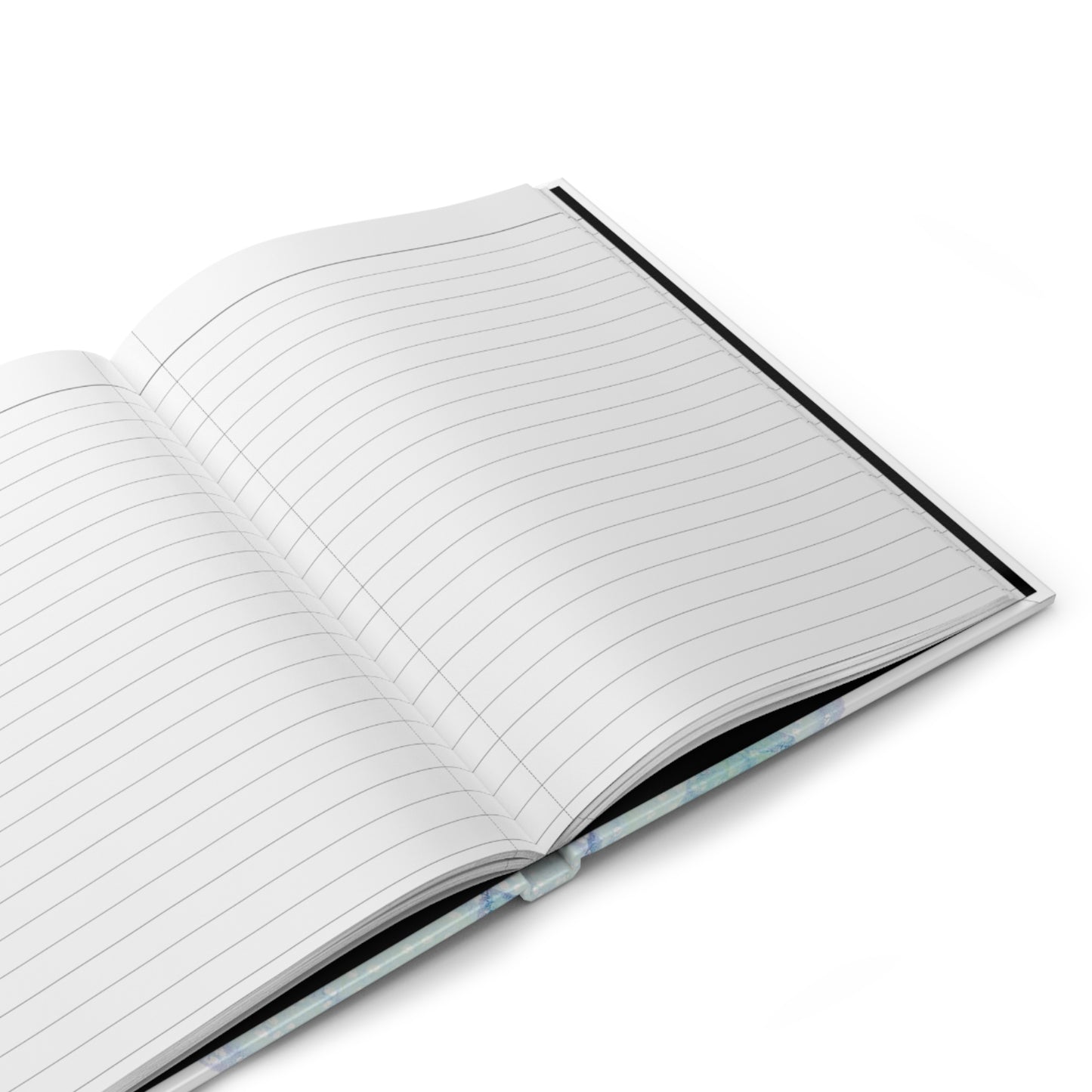 Biology Art "Quill" Floral Notebook