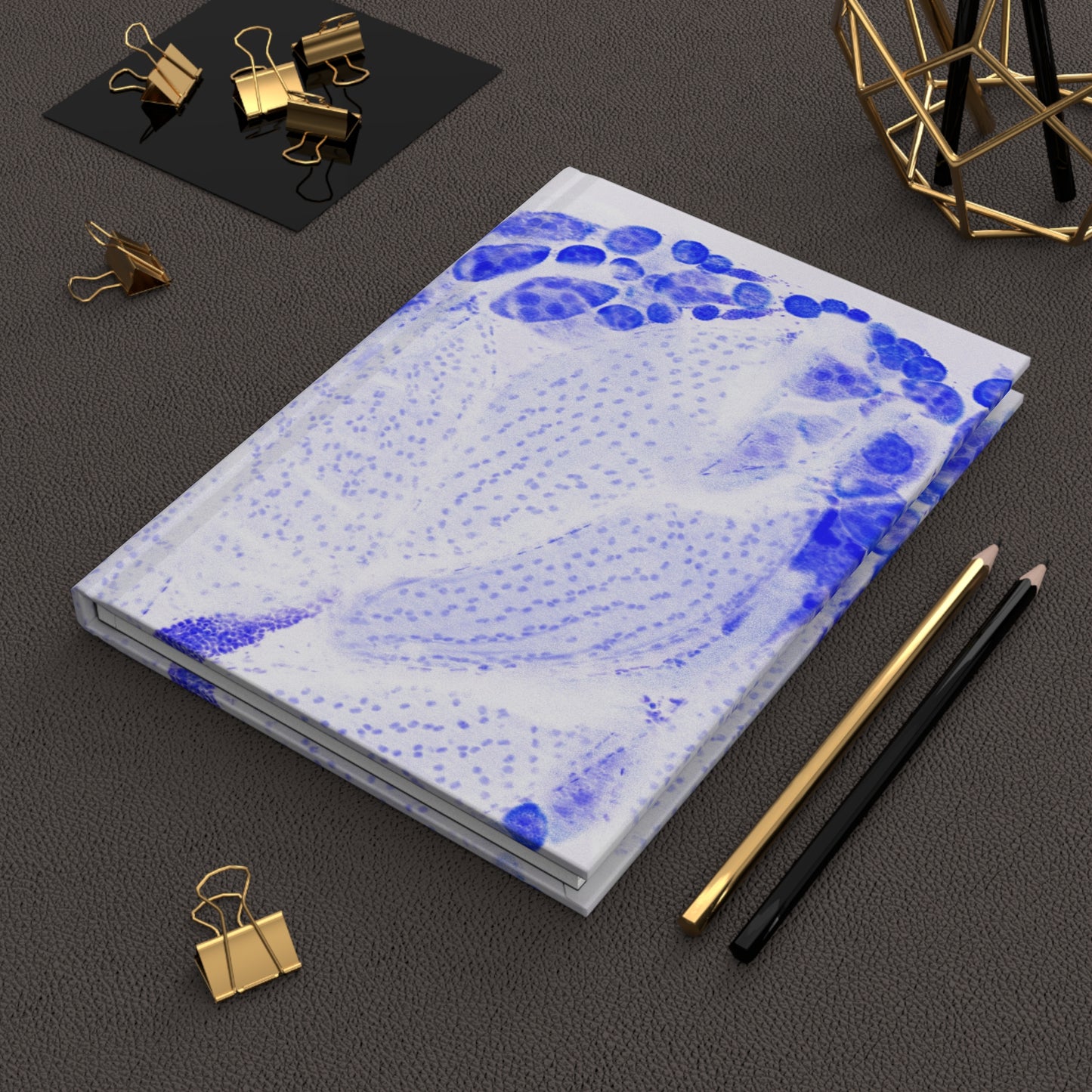 Biology Art "Fruit Fly" Purple Notebook