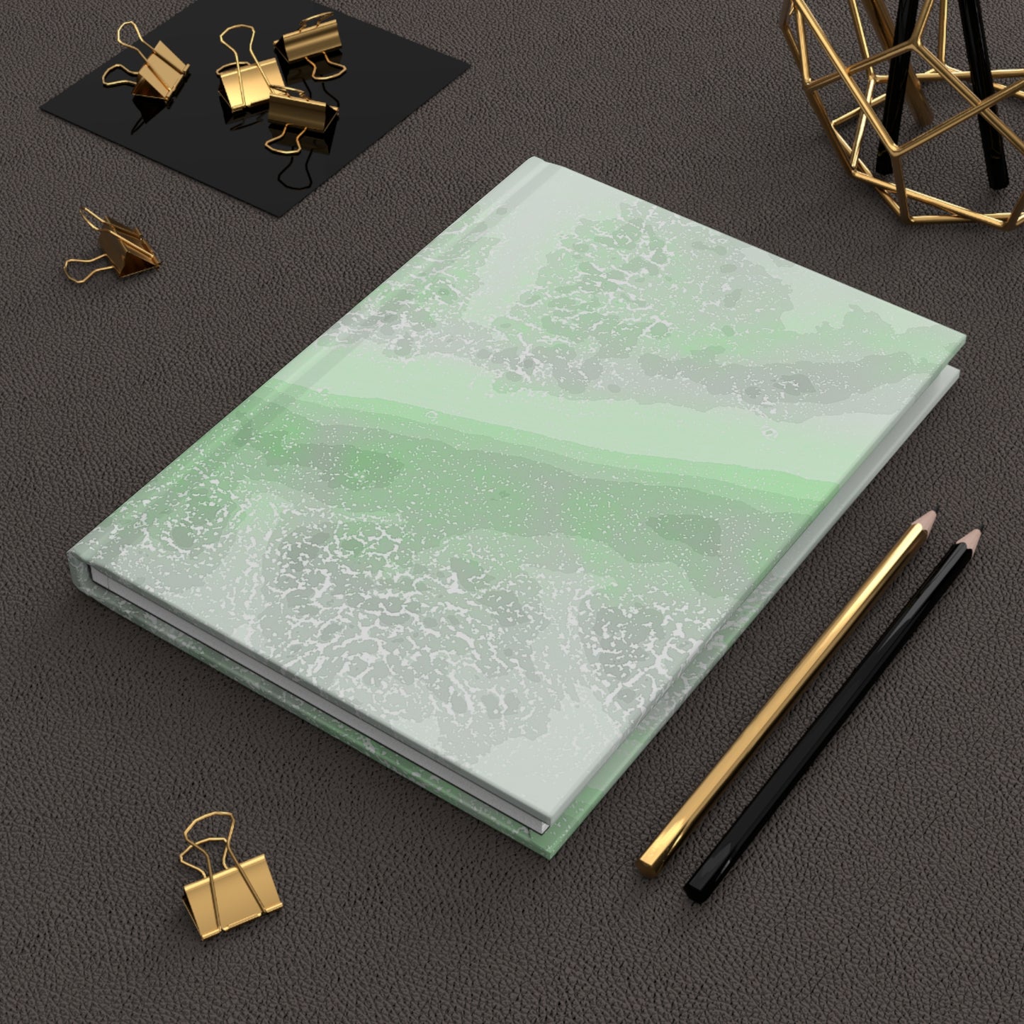 Biology Art "Somite Cells" Light Green Notebook