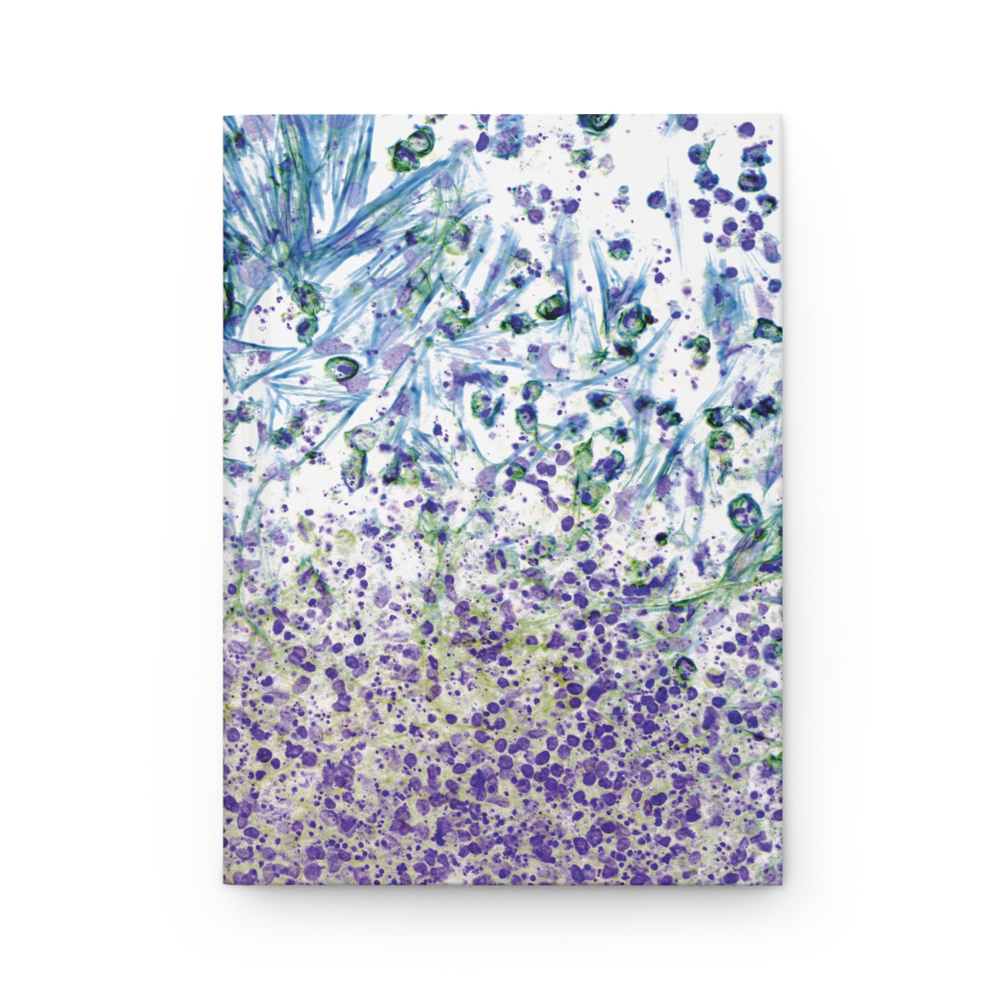 Biology Art Blue "Migration" Notebook