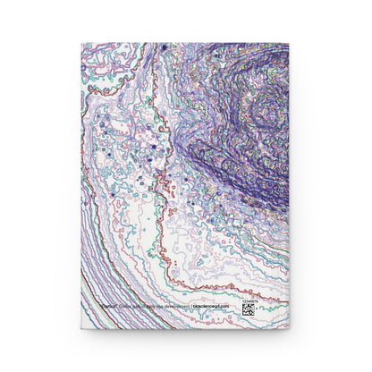 Biology Art "Optics" Purple Notebook