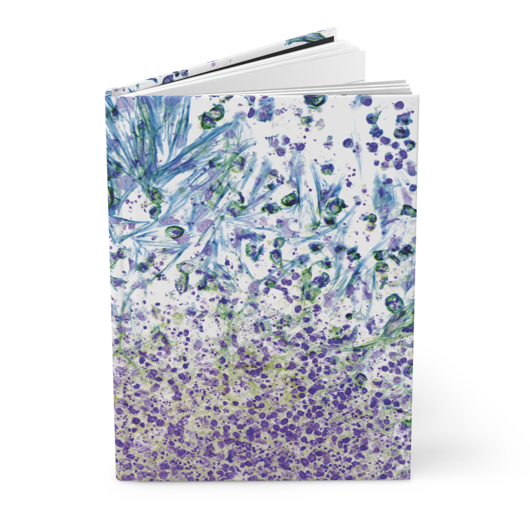 Biology Art Blue "Migration" Notebook
