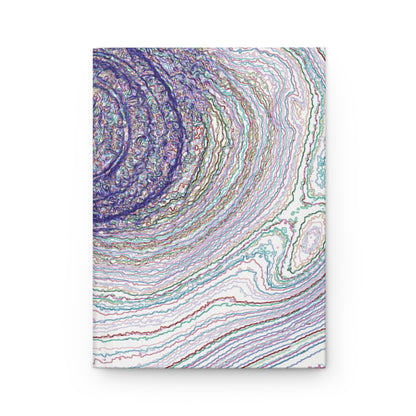 Biology Art "Optics" Purple Notebook