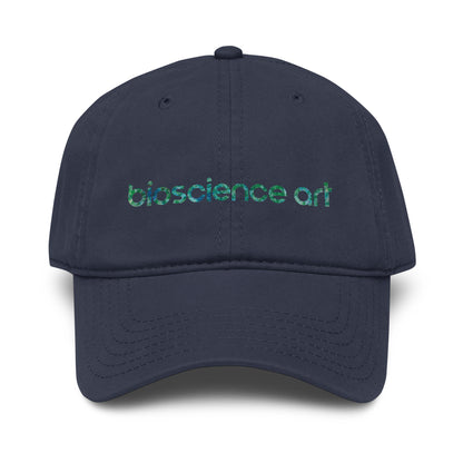 biology dad cap frontside view